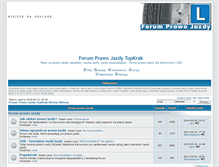 Tablet Screenshot of forum.prawojazdy.topkrak.pl